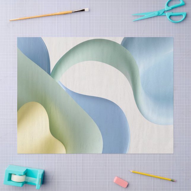 Papel de seda em gráfico abstrato elegante (Arte )