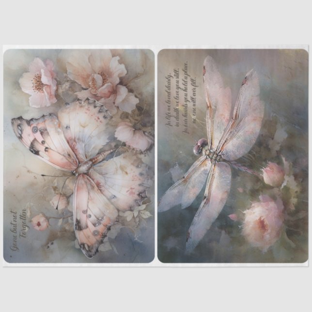 Papel De Seda em Lembrança (Frente )