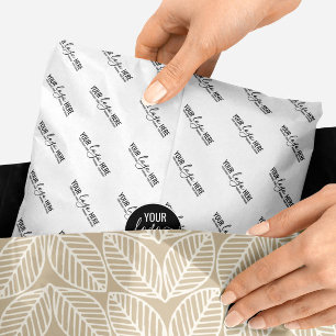 Papel De Seda Embalagem da empresa para logotipo de marca person