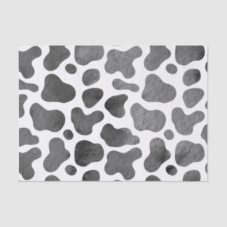 Papel De Seda Embalagem de impressão de Vaca de Aquarela