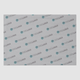 Papel De Seda Embalagem do logotipo da empresa do promocional pe