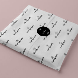 Papel De Seda Embalagem Personalizada para Presentes/Produtos co