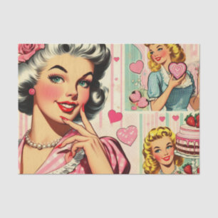 Papel De Seda Encaixe-in de doce em folha