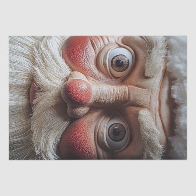 Papel De Seda Encerramento da expressão surpreendida dos Papais  (Frente )