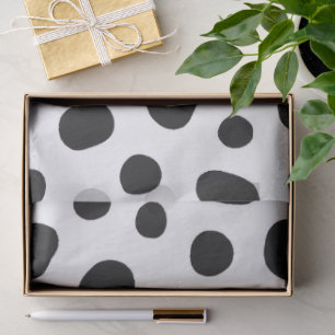 Papel De Seda Energia Divertida e Chic Padrão de Manchas de Dálm