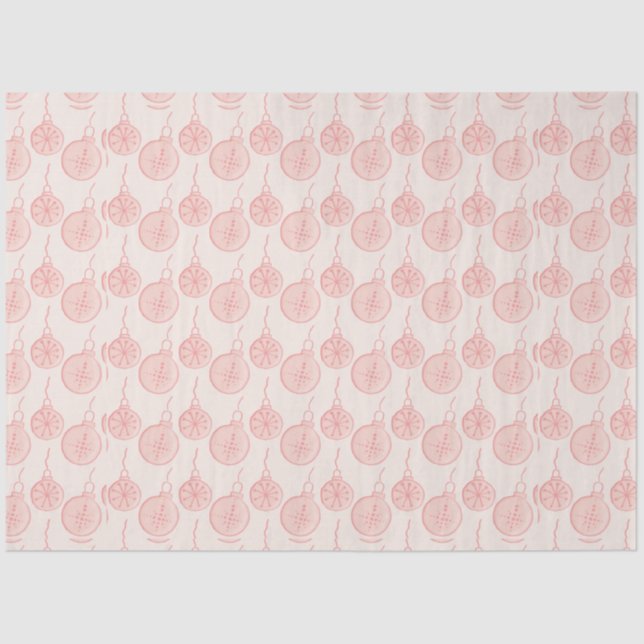 Papel De Seda Enfeites de natal Laranja Claro Natal (Frente )