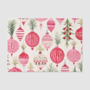 Papel De Seda Enfeites de natal Retrorreflectores Vermelhos Cor-