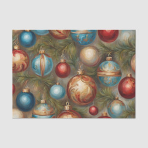 Papel De Seda Enfeites de Natal Vitorianos na Árvore de Natal