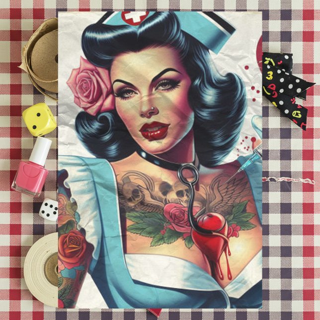 Papel De Seda Enfermeiro Incluso (Criador carregado)