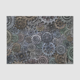 Papel De Seda Engrenagens