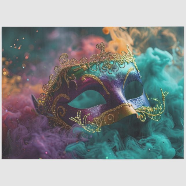 Papel De Seda Enigma Mascarada Design série 1 (Frente )