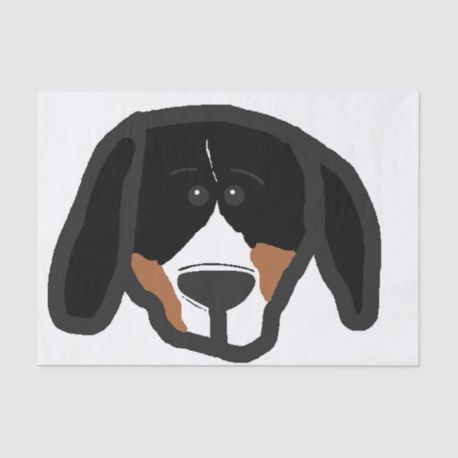 Papel De Seda entlebucher 2 desenhos animados (Frente )