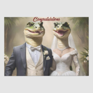 Papel De Seda "Entrou no Amor: Um Caso De Casamento Crocodiliano