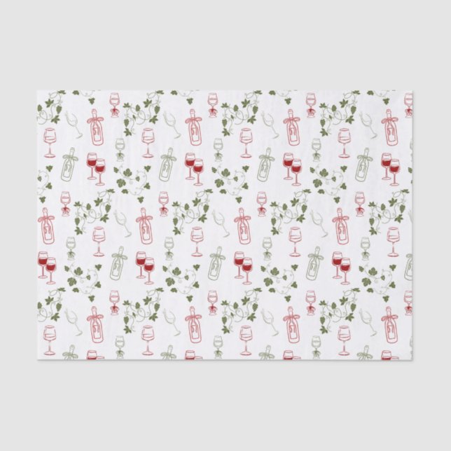 Papel De Seda Envelhecendo Como Um Bom Vinho (Frente )