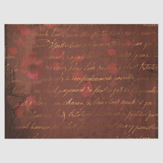 Papel De Seda Ephemera Autumn Paper Series Design 17 (Frente )