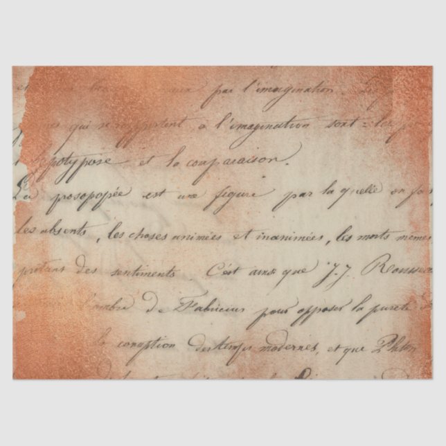 Papel De Seda Ephemera Autumn Paper Series Design 5 (Frente )