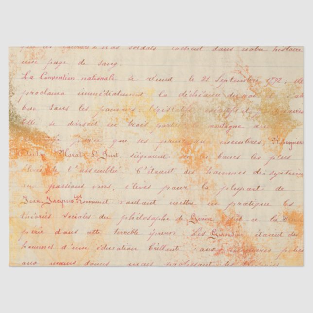 Papel De Seda Ephemera Autumn Paper Series Design 8 (Frente )