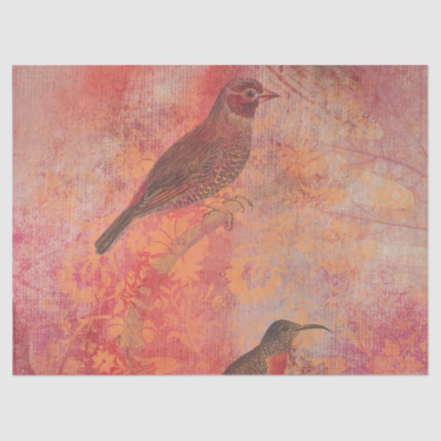 Papel De Seda Ephemera Autumn Paper Series Design 9 (Frente )