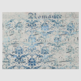 Papel De Seda Ephemera Blue Paper Series Design 1