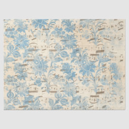 Papel De Seda Ephemera Blue Paper Series Design 12