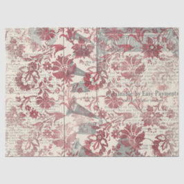 Papel De Seda Ephemera Burgundy Paper Series Design 10