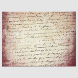 Papel De Seda Ephemera Burgundy Paper Series Design 13