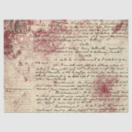 Papel De Seda Ephemera Burgundy Paper Series Design 14