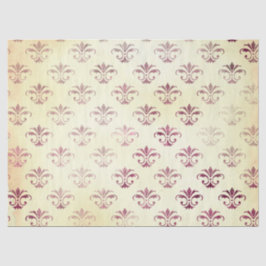 Papel De Seda Ephemera Burgundy Série Paper Design 2