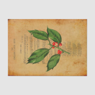 Papel De Seda Ephemera Christian Song A Babe é Nascer Decoupage