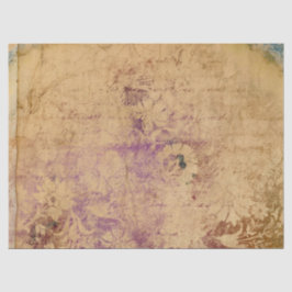 Papel De Seda Ephemera Distress Paper Series Design 18