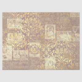 Papel De Seda Ephemera Dourado Paper Series Design 11