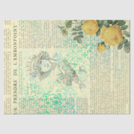 Papel De Seda Ephemera French Paper Series Design 14