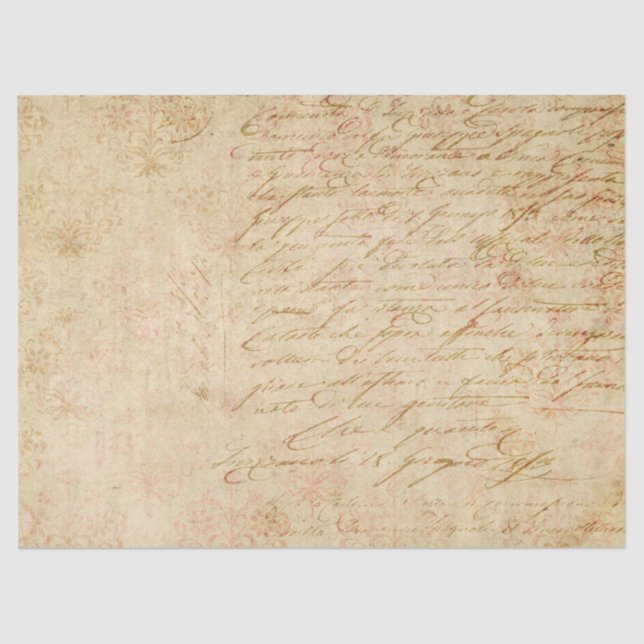 Papel De Seda Ephemera French Paper Series Design 2 (Frente )