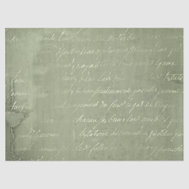 Papel De Seda Ephemera Green Paper Série Design 22 (Frente )