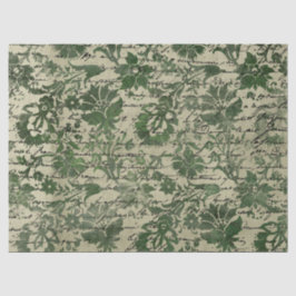 Papel De Seda Ephemera Green Paper Série Design 6