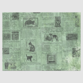 Papel De Seda Ephemera Green Paper Series Design 14