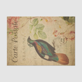 Papel De Seda Ephemera Himalayan Monal Pheasant Bird Decoupage