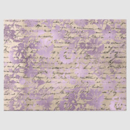 Papel De Seda Ephemera Lavendar Paper Series Design 16