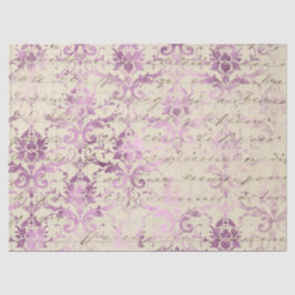 Papel De Seda Ephemera Lavendar Paper Series Design 19