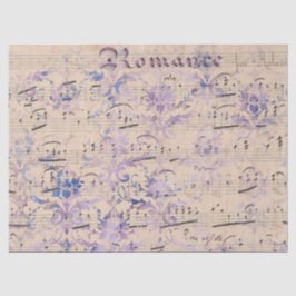 Papel De Seda Ephemera Lavendar Paper Series Design 3