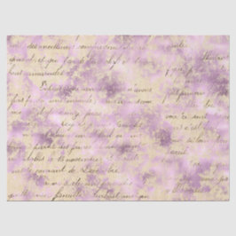 Papel De Seda Ephemera Lavendar Paper Series Design 4