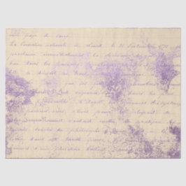 Papel De Seda Ephemera Lavendar Paper Series Design 8