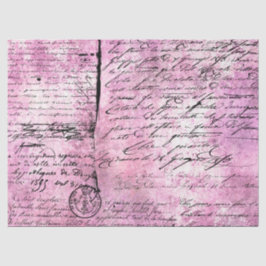 Papel De Seda Ephemera Lavendar Paper Series Design 9