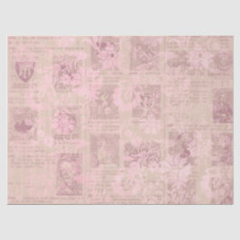 Papel De Seda Ephemera Pink Paper Series Design 11