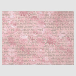 Papel De Seda Ephemera Pink Paper Series Design 3
