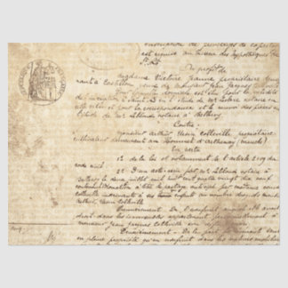 Papel De Seda Ephemera Sepia Série Paper Design 9