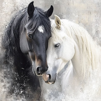 Papel De Seda Equídeo branco Abstrato preto-branco de dissociaçã