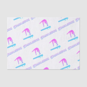 Papel De Seda Equilíbrio de ginástica Impressão