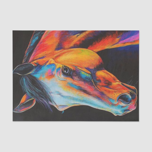Papel De Seda Equinos Vibes4 (Frente )