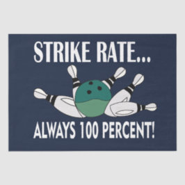 Papel De Seda Equipe de Greve de Bola de boliche